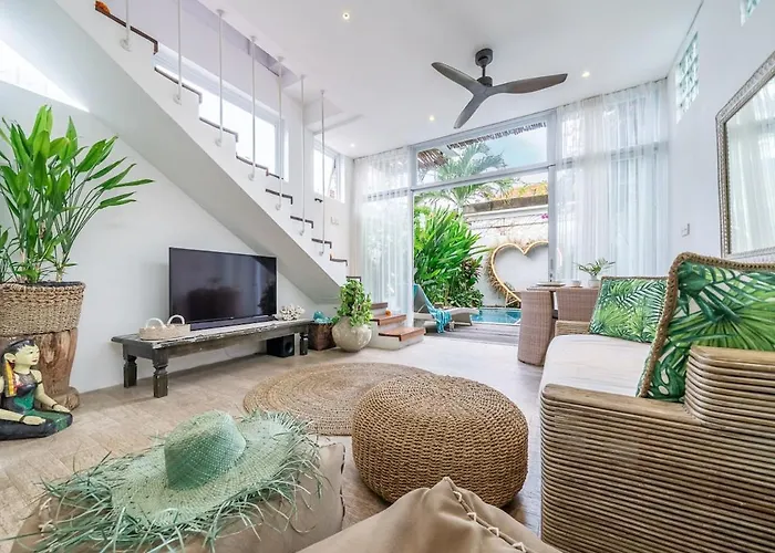 888 Tropical Heart - 1br Pool Вилла *